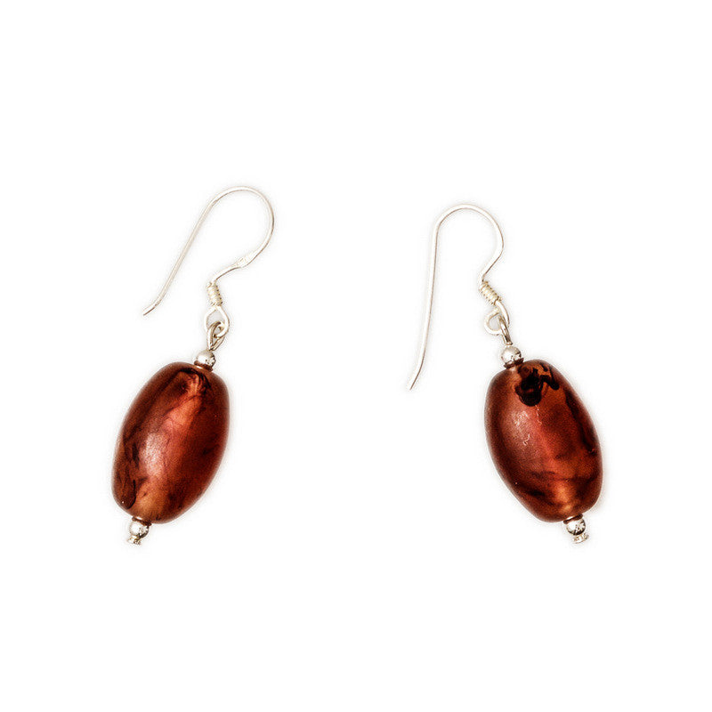Sabi' Resin Earring-Petite - Polka Luka Resin Jewellery