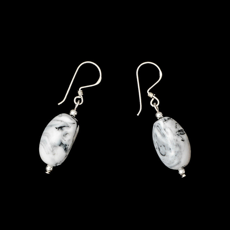 Sabi' Resin Earring-Petite - Polka Luka Resin Jewellery