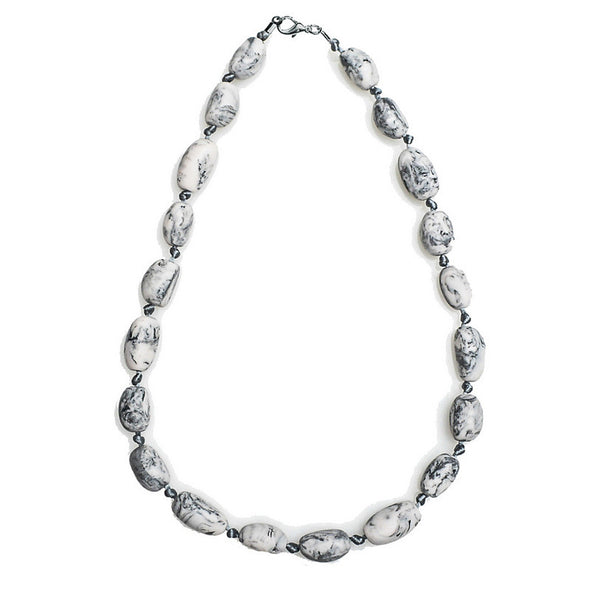 Sabi' Short Resin Necklace - Polka Luka Resin Jewellery