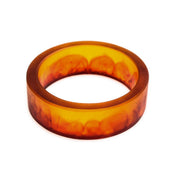 Sabi' Resin Bangle - Polka Luka Resin Jewellery