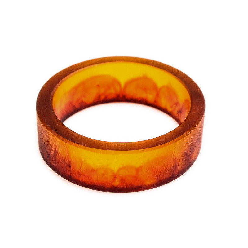 Sabi' Resin Bangle - Polka Luka Resin Jewellery