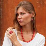 Sabi' Resin Earring-Petite - Polka Luka Resin Jewellery