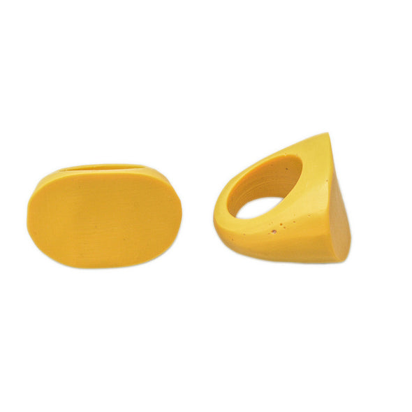 Sabi' Resin Ring - Polka Luka Resin Jewellery