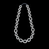 Sakura' Long Resin Necklace - Polka Luka Resin Jewellery