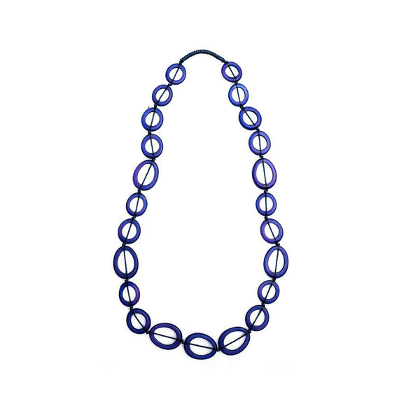 Sakura' Long Resin Necklace - Polka Luka Resin Jewellery