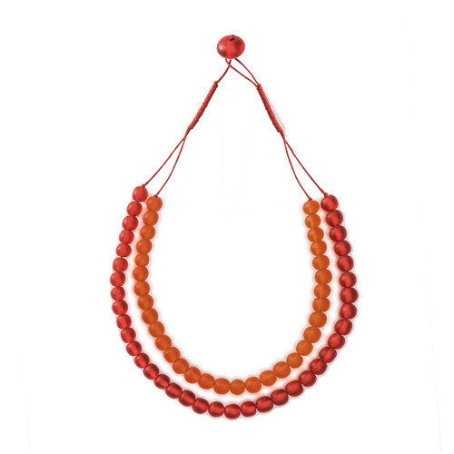 Santorini Short Resin Necklace - Polka Luka Resin Jewellery