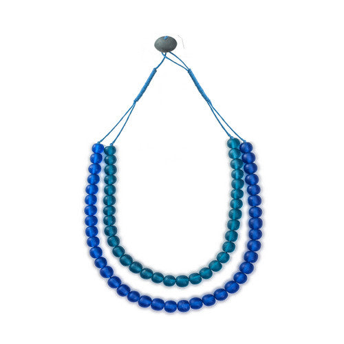Santorini Short Resin Necklace - Polka Luka Resin Jewellery