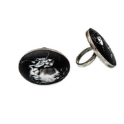 Satori' Resin Ring - Polka Luka Resin Jewellery