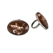 Satori' Resin Ring - Polka Luka Resin Jewellery