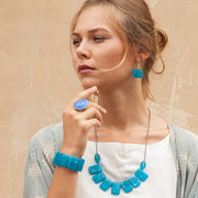 Satori' Resin Ring - Polka Luka Resin Jewellery