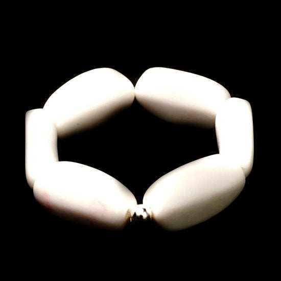 'Soho' Resin Stretch Bracelet - Polka Luka Resin Jewellery