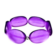 'Soho' Resin Stretch Bracelet - Polka Luka Resin Jewellery