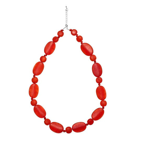 'Soho' Resin Necklace- Short - Polka Luka Resin Jewellery