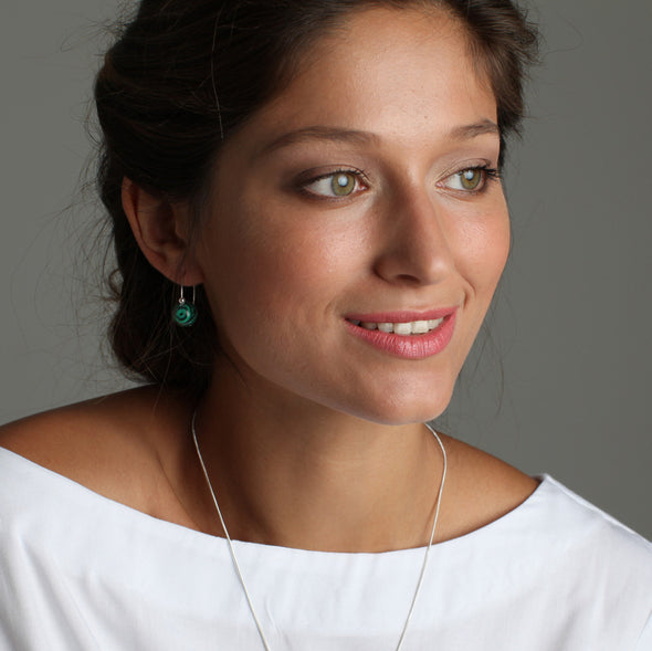'Alia' Stone Earrings - Polka Luka Resin Jewellery
