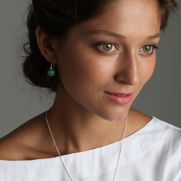 'Alia' Stone Earrings - Polka Luka Resin Jewellery