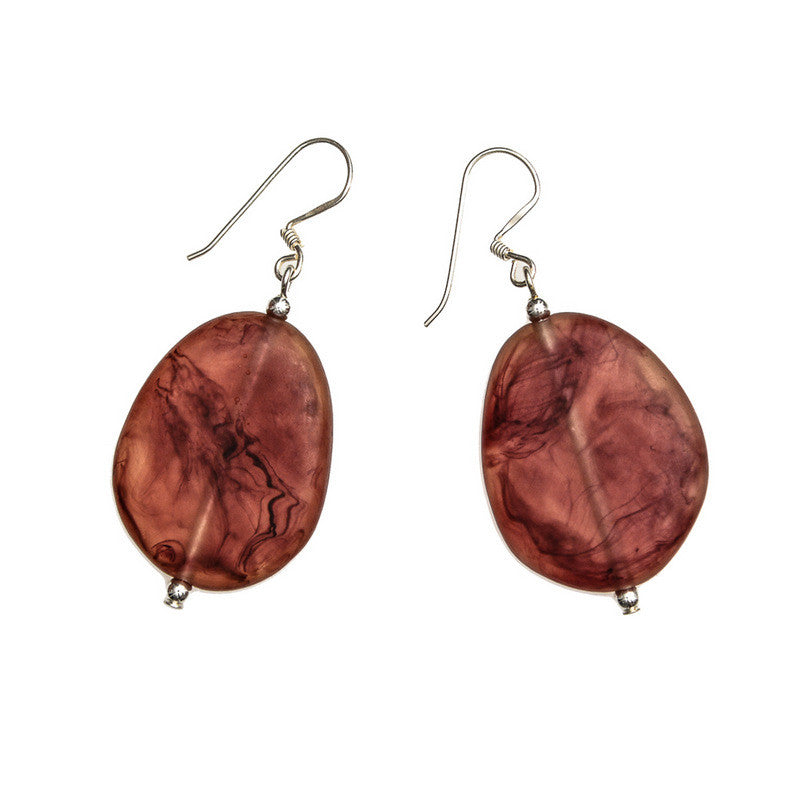 'Wabi' Resin Grande Earring - Polka Luka Resin Jewellery