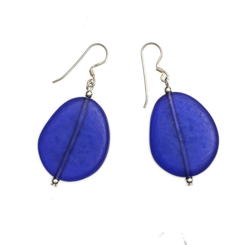 'Wabi' Resin Grande Earring - Polka Luka Resin Jewellery