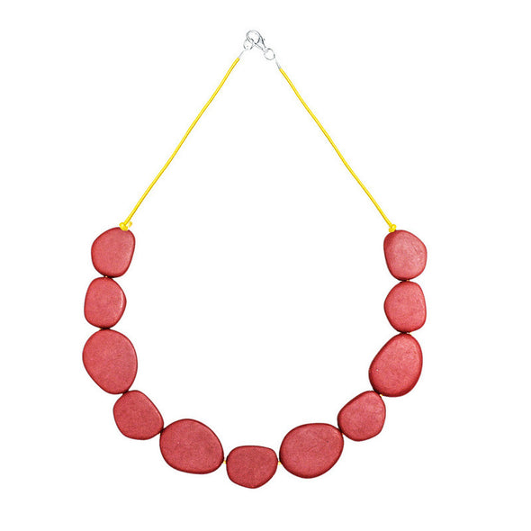 Wabi' Short Resin Necklace - Polka Luka Resin Jewellery