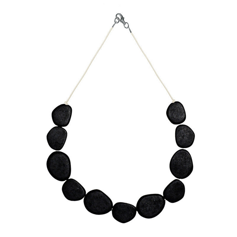 Wabi' Short Resin Necklace - Polka Luka Resin Jewellery