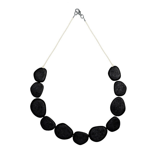 Wabi' Short Resin Necklace - Polka Luka Resin Jewellery