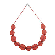 Wabi' Short Resin Necklace - Polka Luka Resin Jewellery