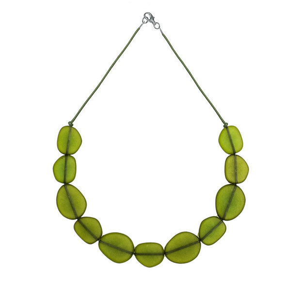 Wabi' Short Resin Necklace - Polka Luka Resin Jewellery