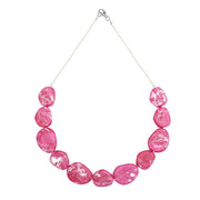 Wabi' Short Resin Necklace - Polka Luka Resin Jewellery