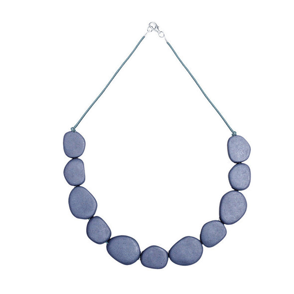 Wabi' Short Resin Necklace - Polka Luka Resin Jewellery