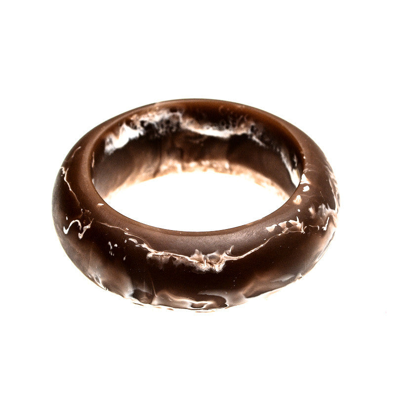 Wabi' Resin Bangle - Polka Luka Resin Jewellery