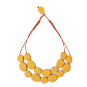 Wabi' Double Resin Necklace - Polka Luka Resin Jewellery