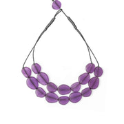 Wabi' Double Resin Necklace - Polka Luka Resin Jewellery