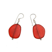 Wabi' Resin Earring-Petite - Polka Luka Resin Jewellery
